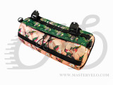 Велосумка на руль "Godzilla" Lesenok Pink+Green calibres (34см) GPGC-15